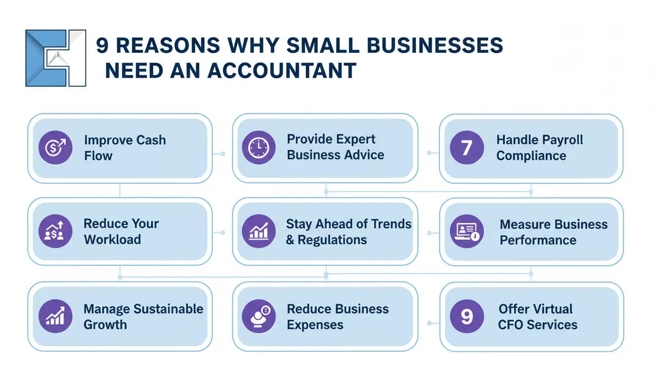 Why Small Businesses Need An Accountant 9 Reasons