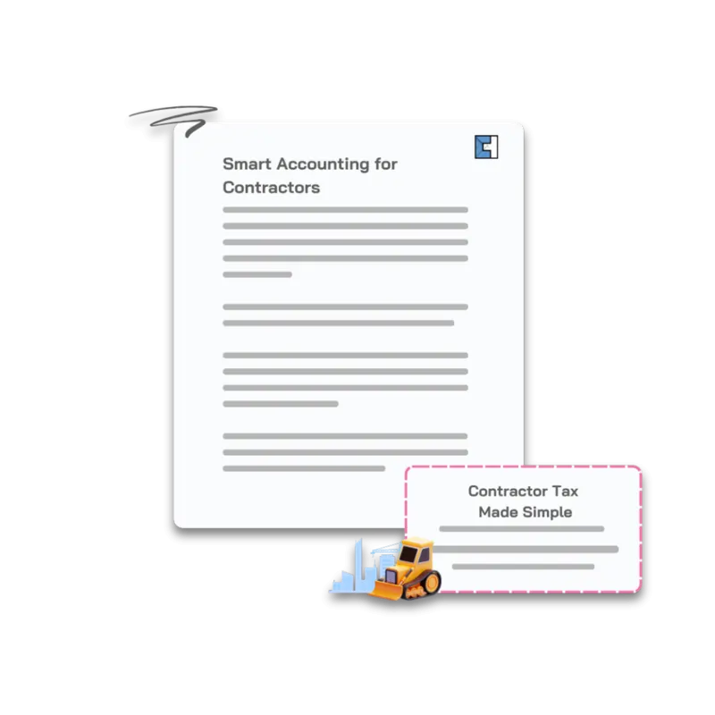 Smart Accounting for Contractors