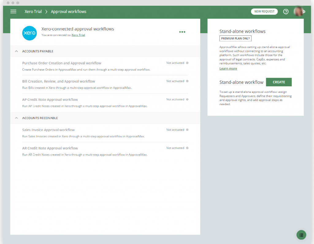 Create Bill Approval Workflow