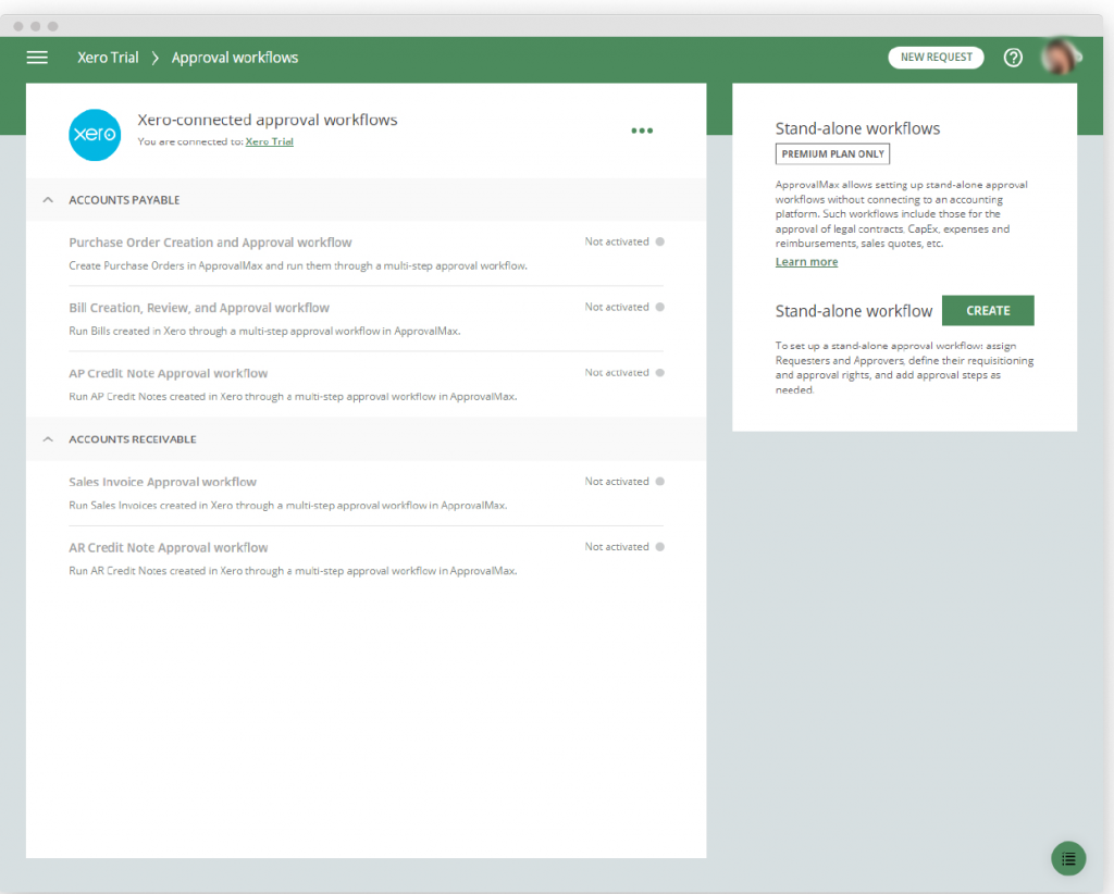 Create Purchase Order Approval