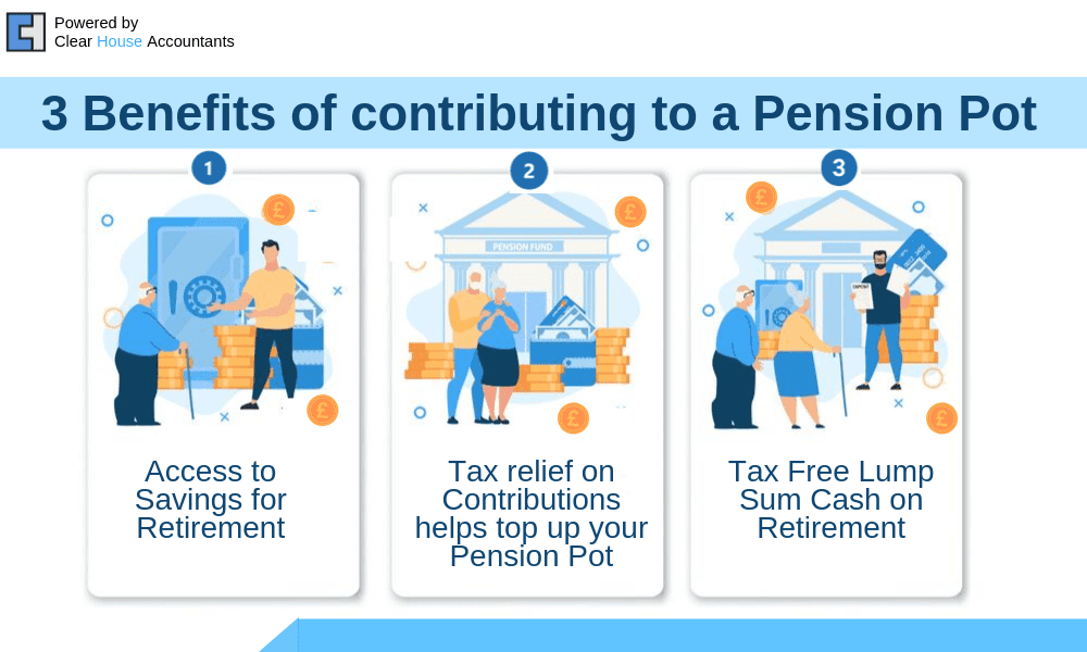 3 Benefits of contributing to a Pension Pot
