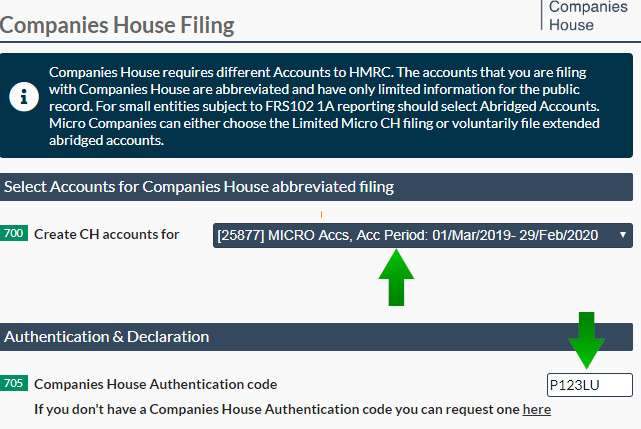 Companies House Filing