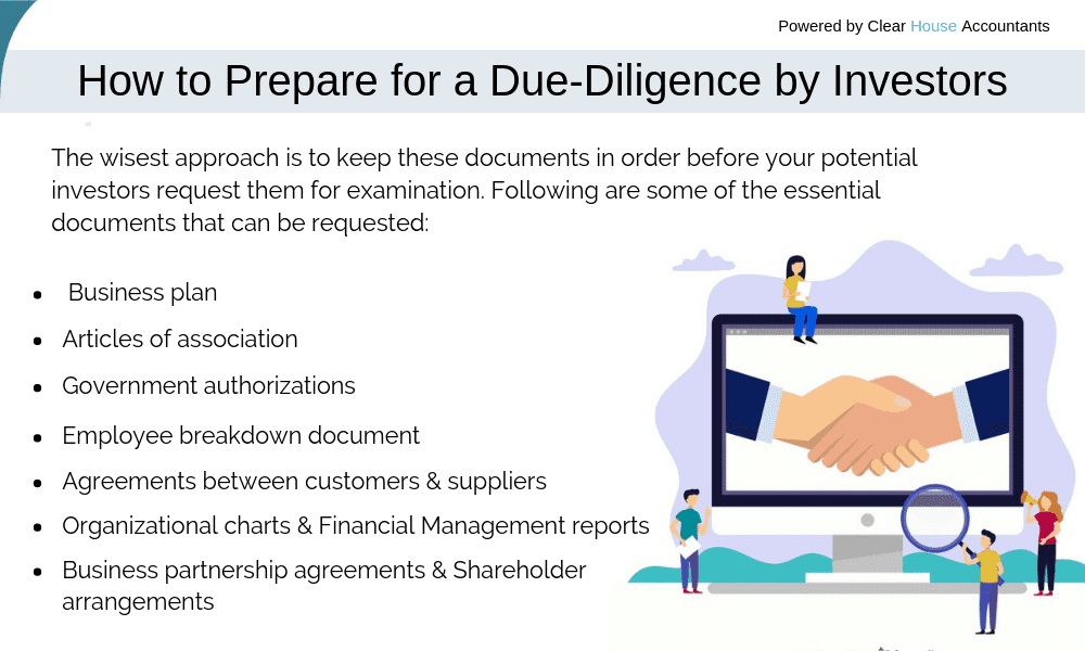Prepare for a Due-Diligence by Investors