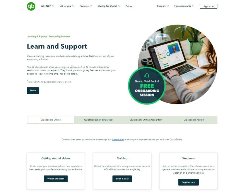Quickbooks support service