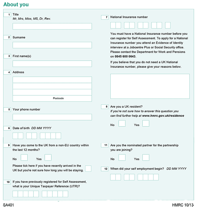 about yourself for deed of partnership