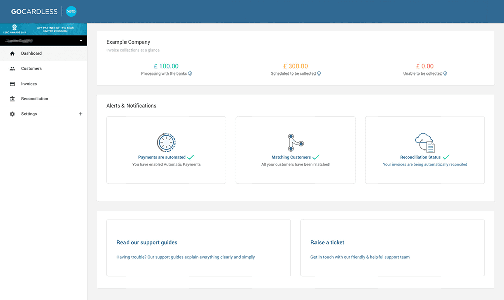 status of payments