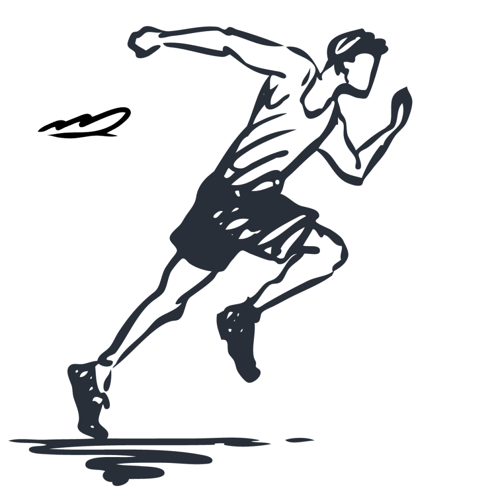 a man running represents Accountants in Romford