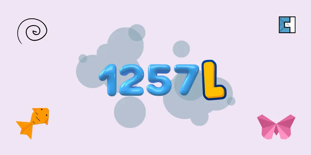 1257L TAX CODE