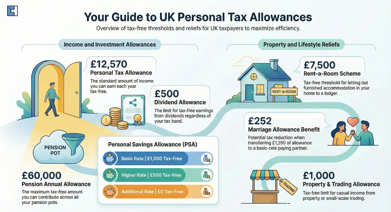 Guide for UK Personal Tax Allowances