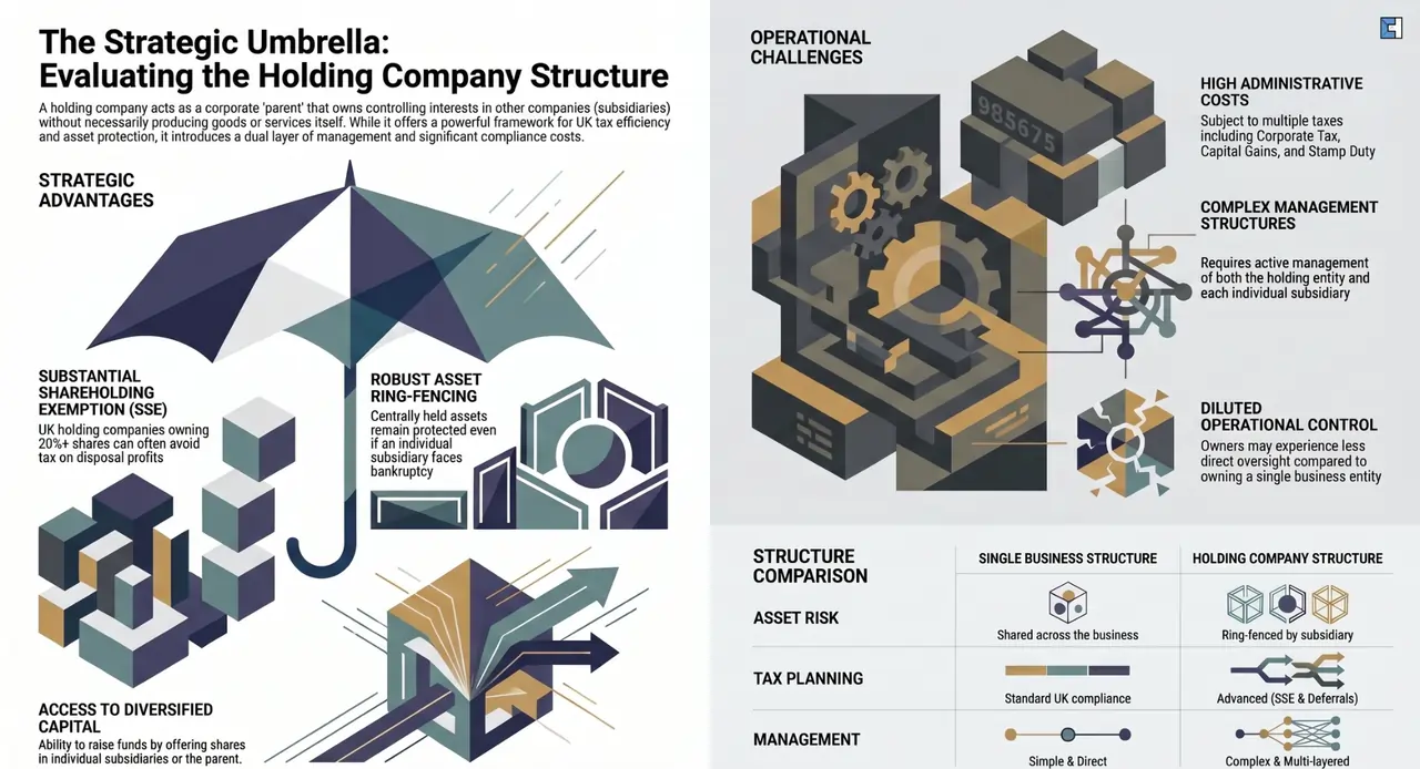Evaluating The Holding Company Structure